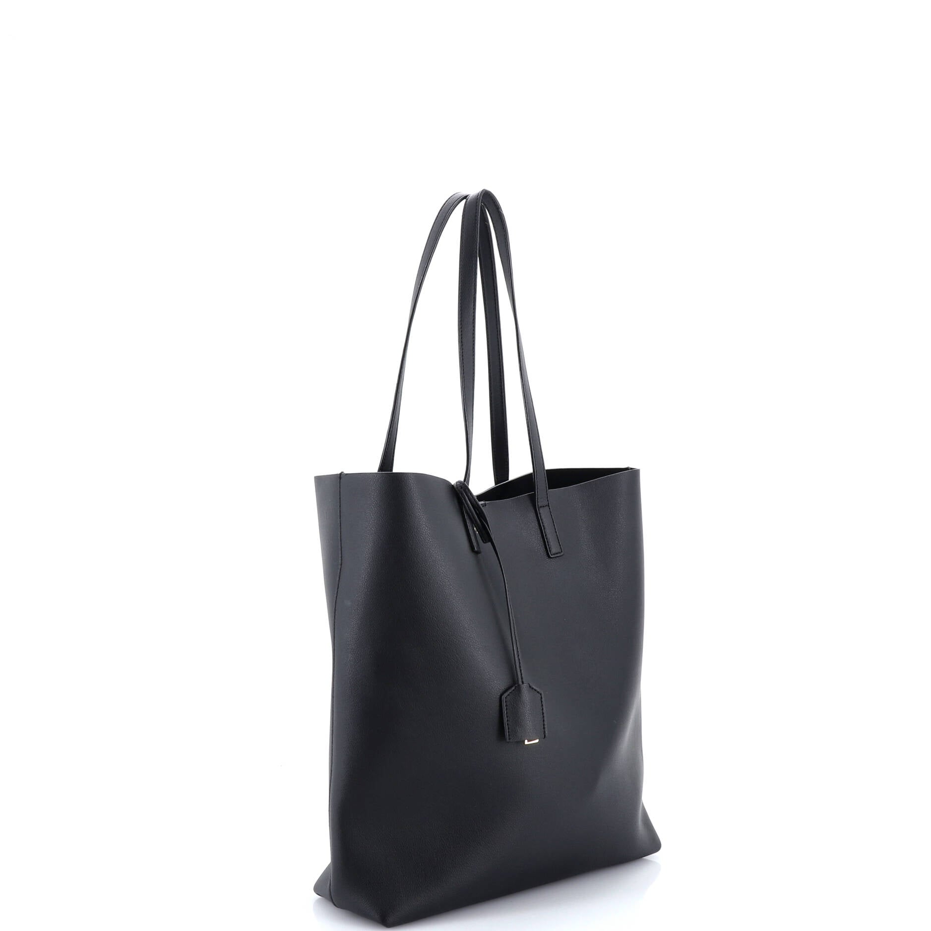 Shopper Tote Leather Tall