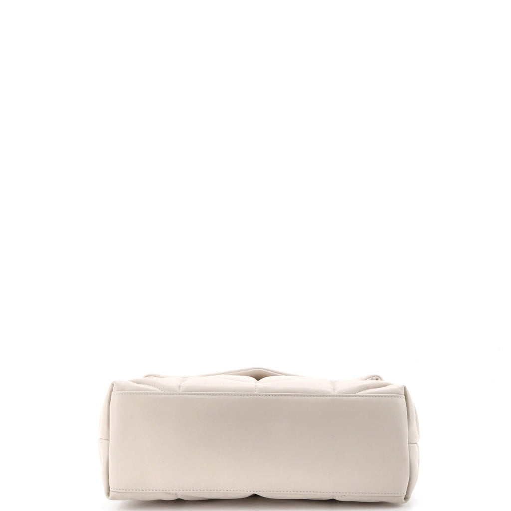 Loulou Puffer Shoulder Bag Quilted Leather Small
