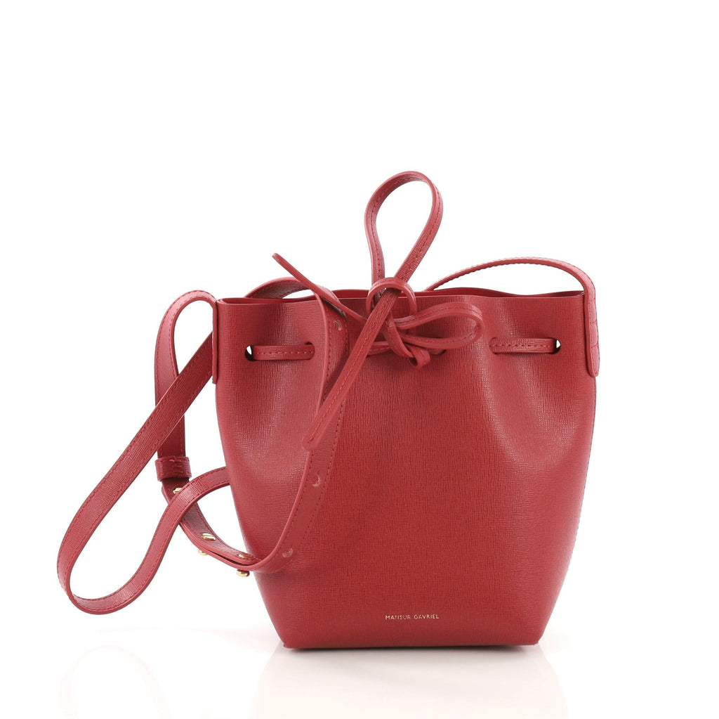 Bucket Bag Leather Mini Mini