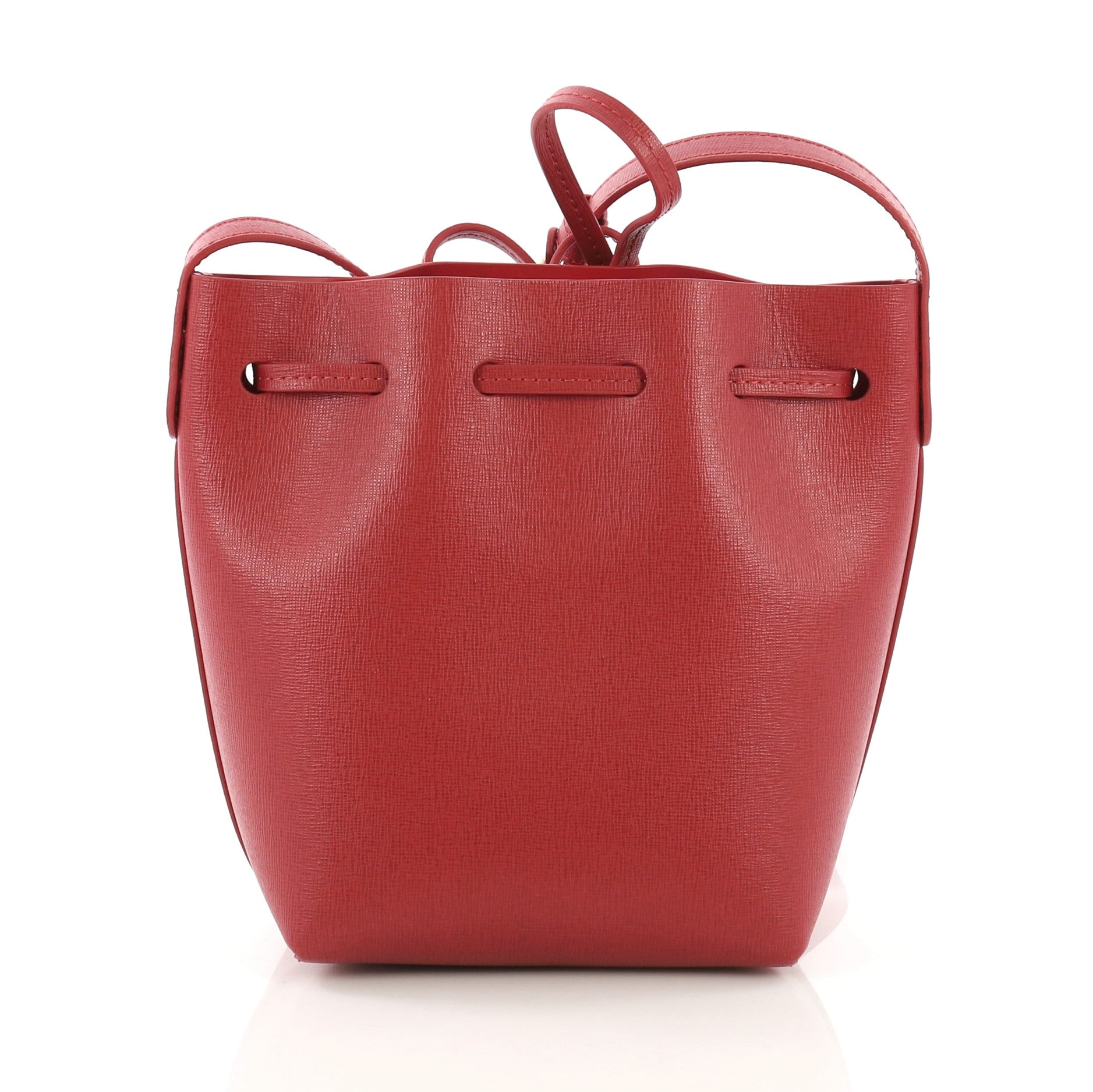 Bucket Bag Leather Mini Mini