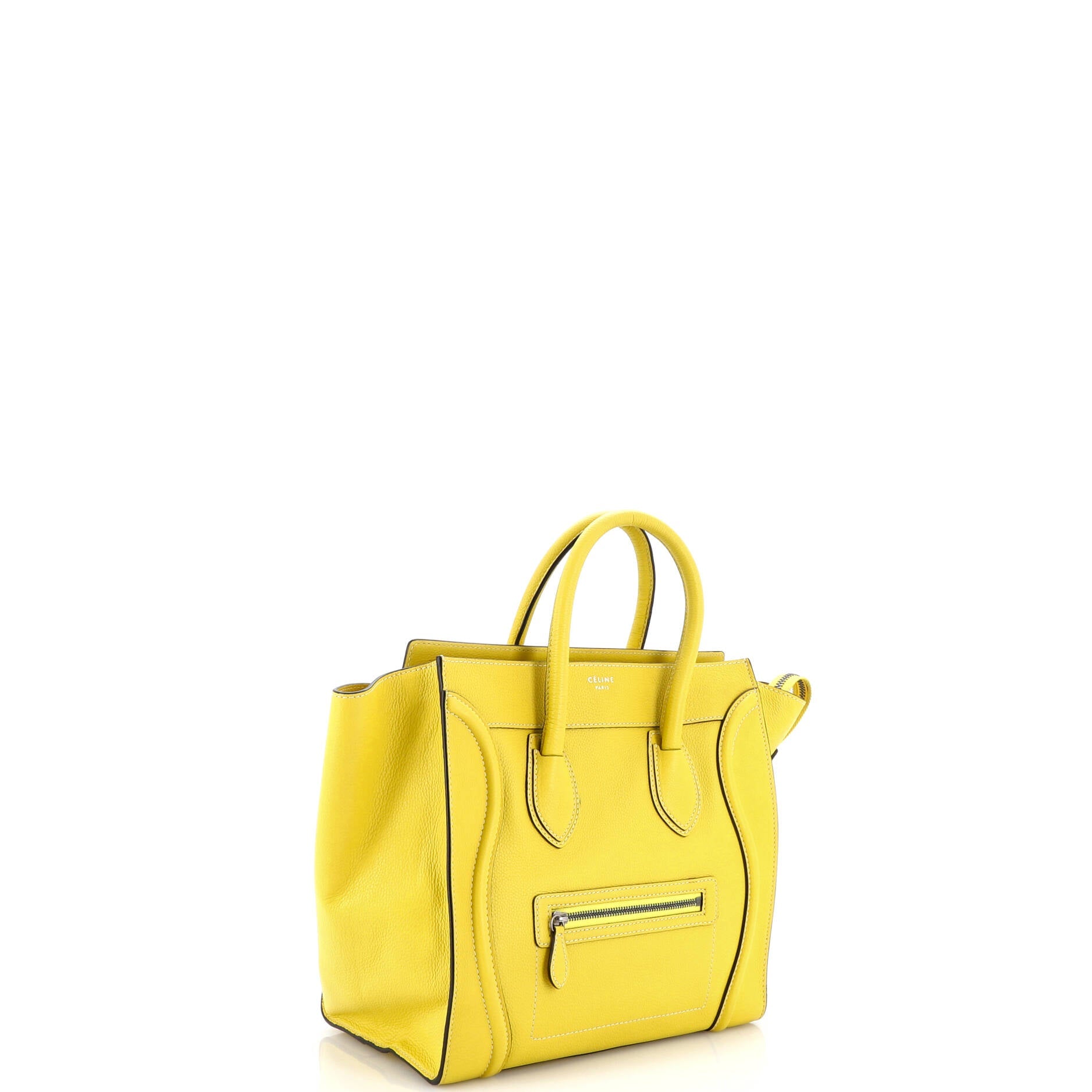 Luggage Bag Grainy Leather Mini