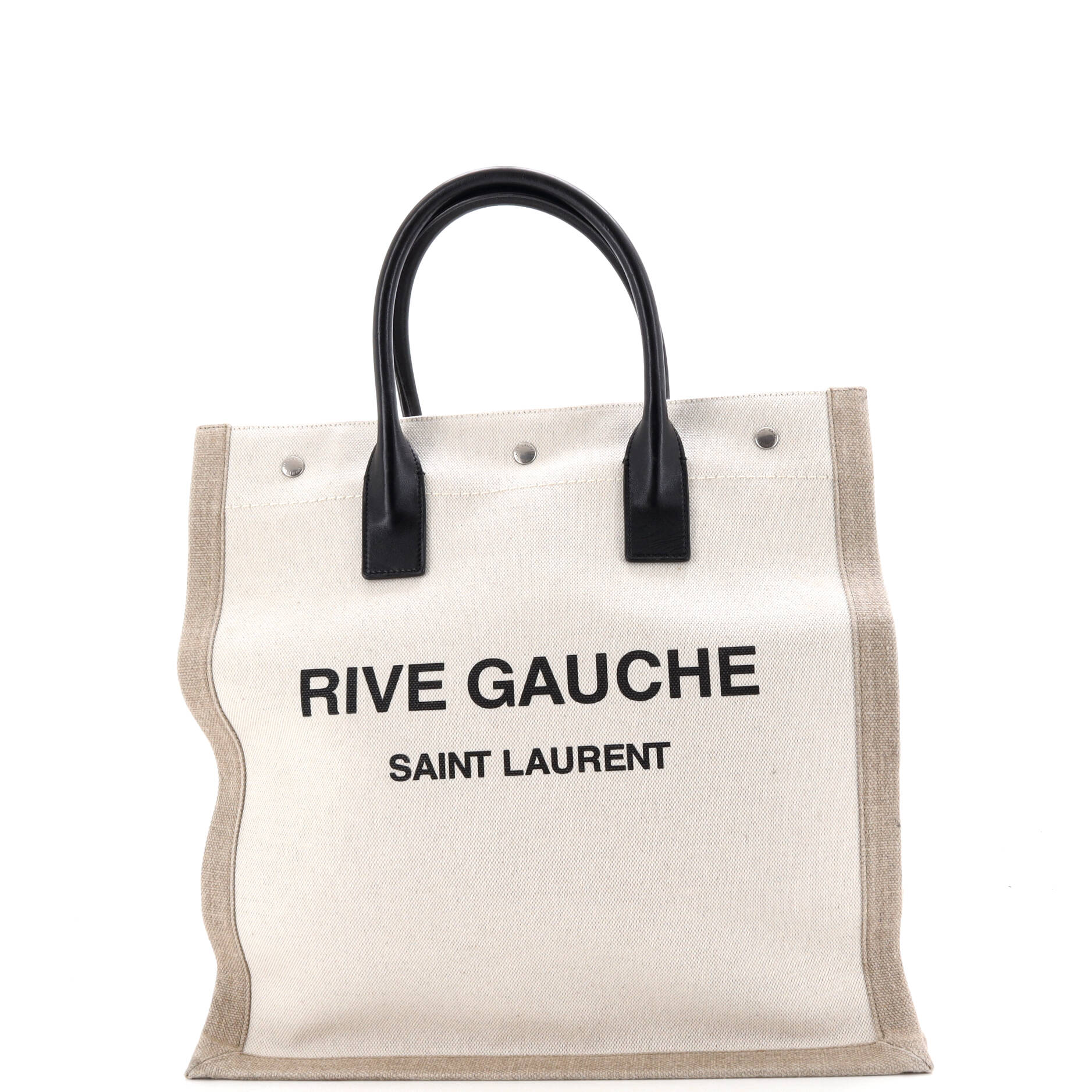 Rive Gauche Shopper Tote Canvas Tall