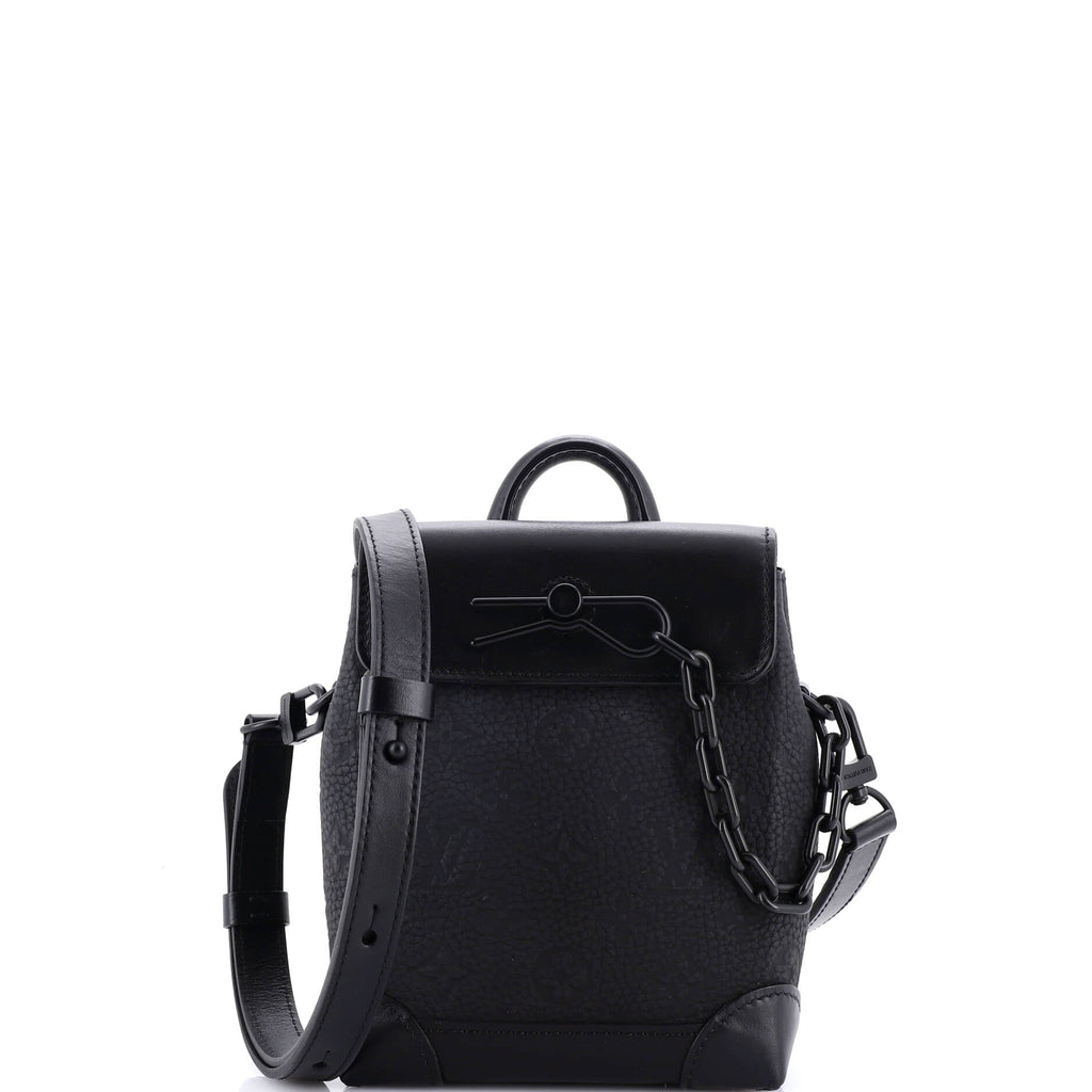 Steamer Bag Monogram Taurillon Leather Nano