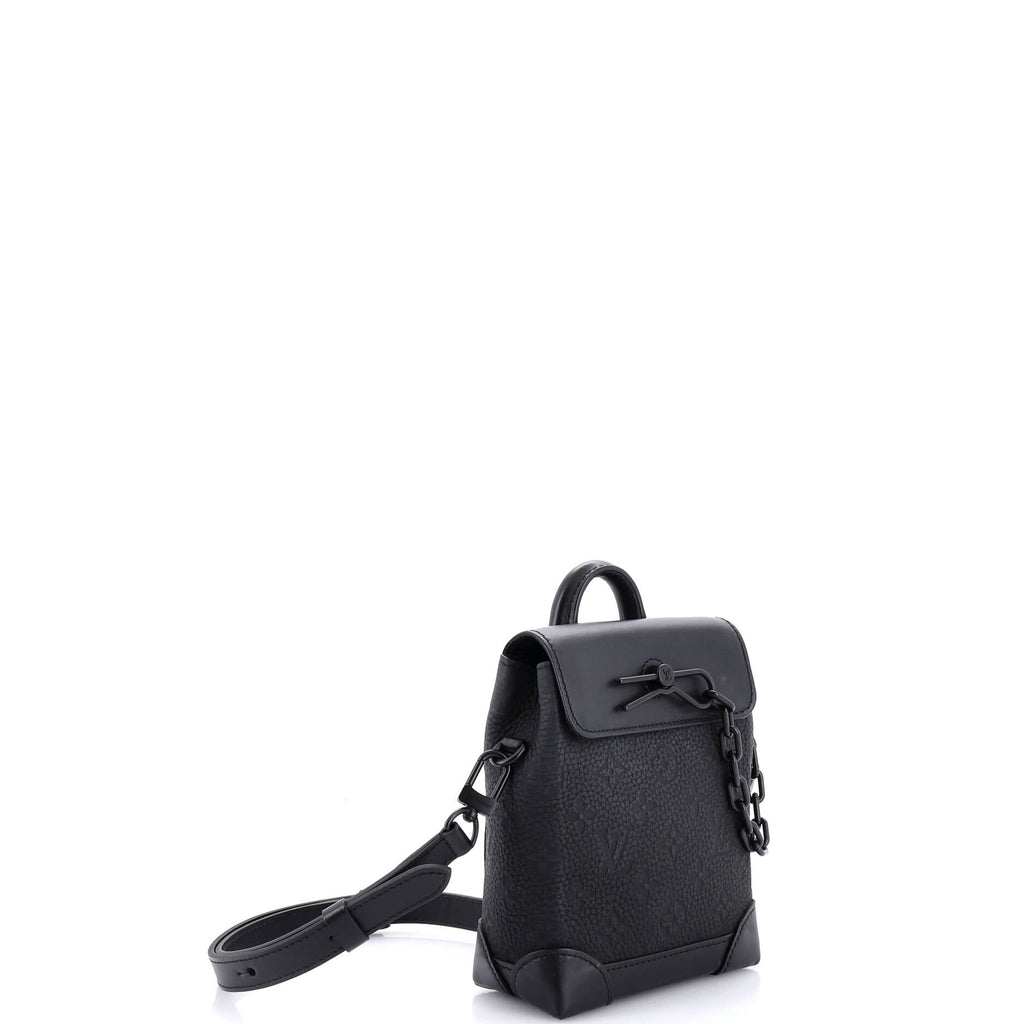 Steamer Bag Monogram Taurillon Leather Nano