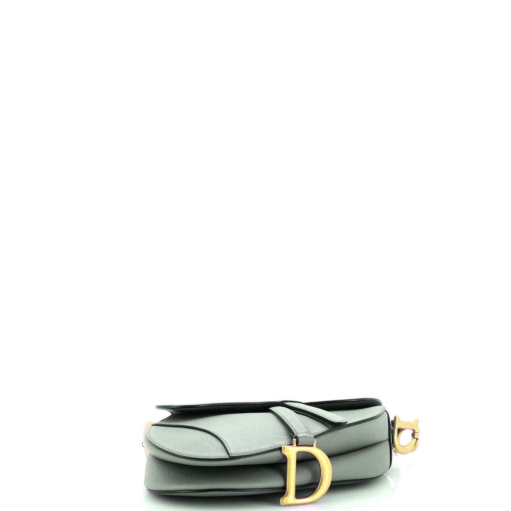 Saddle Handbag Leather Medium