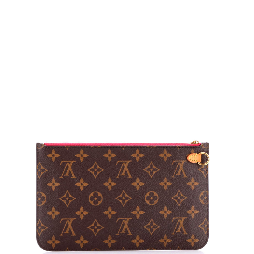 Neverfull Pochette Monogram Canvas Large