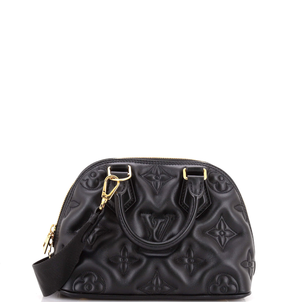Alma Handbag Bubblegram Leather BB