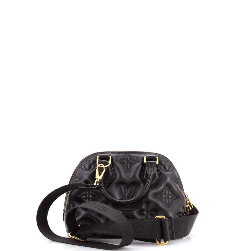 Alma Handbag Bubblegram Leather BB