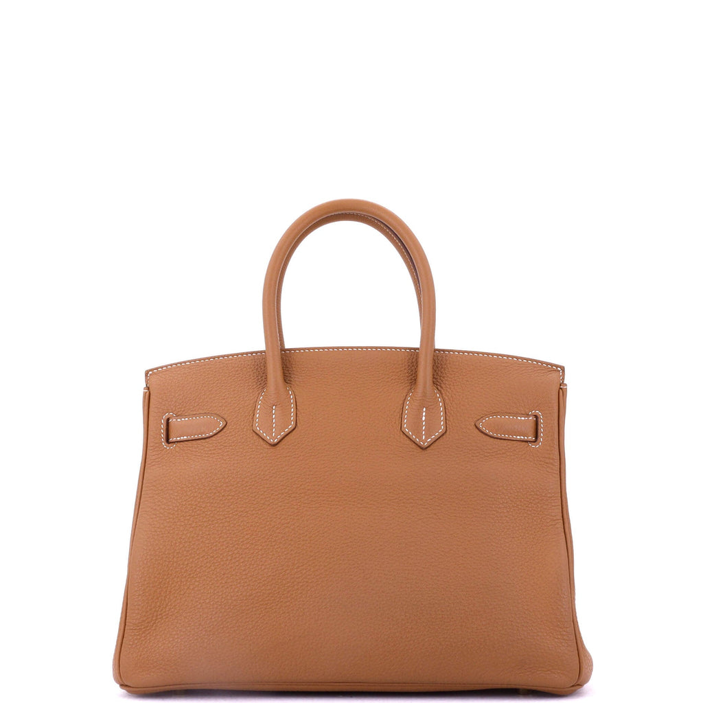 Birkin Handbag Gold Togo with Gold Hardware 30