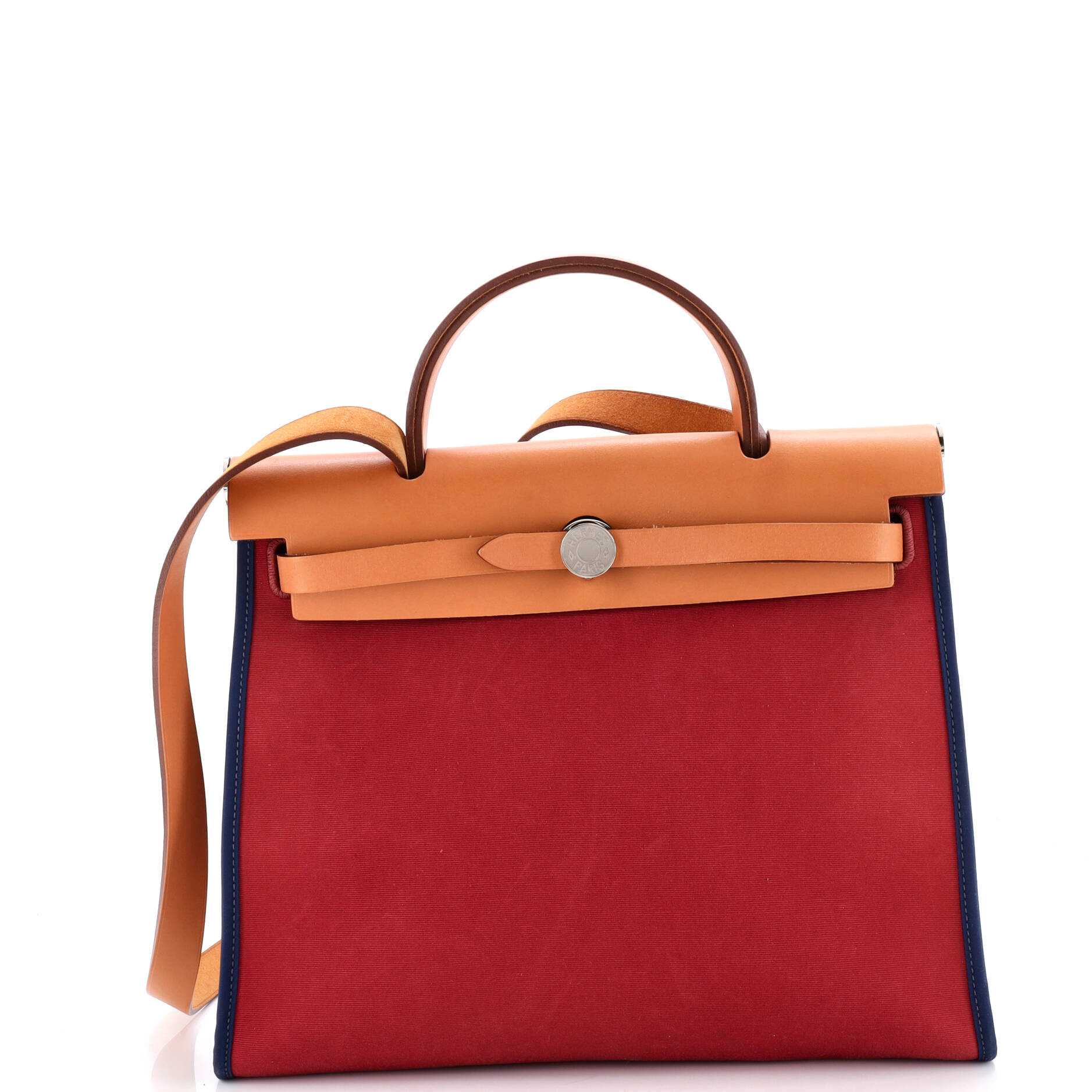 Herbag Zip Leather and Toile 31