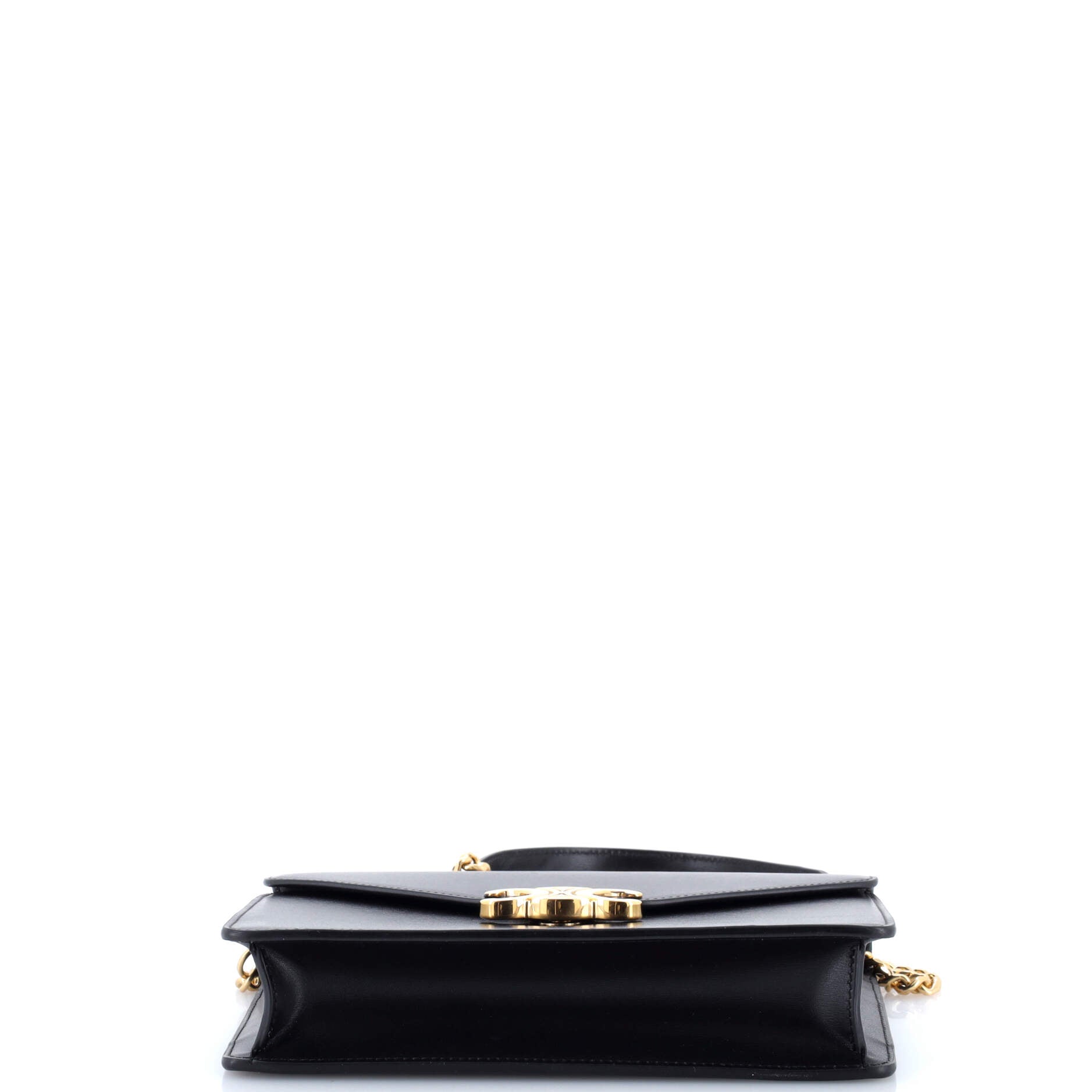 Margo Triomphe Wallet on Chain Leather