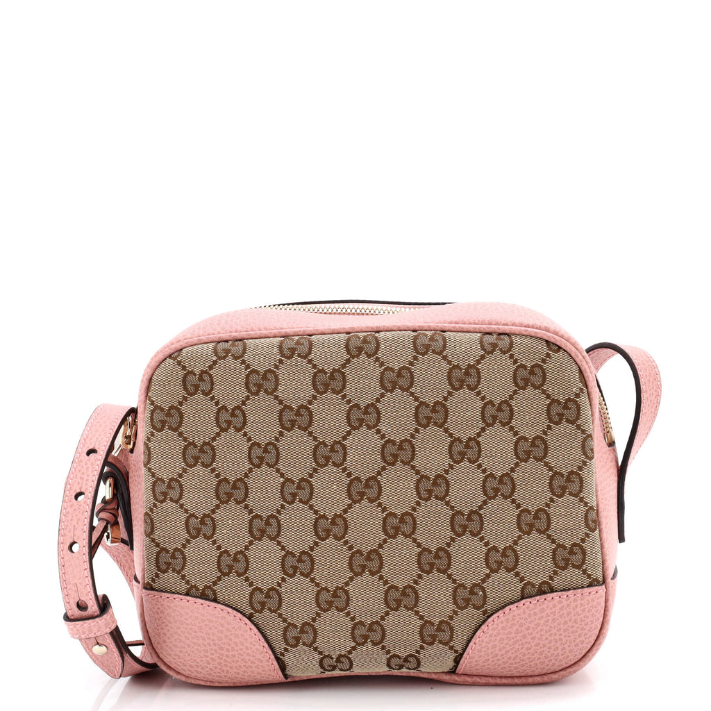Bree Disco Crossbody Bag GG Canvas with Leather Mini