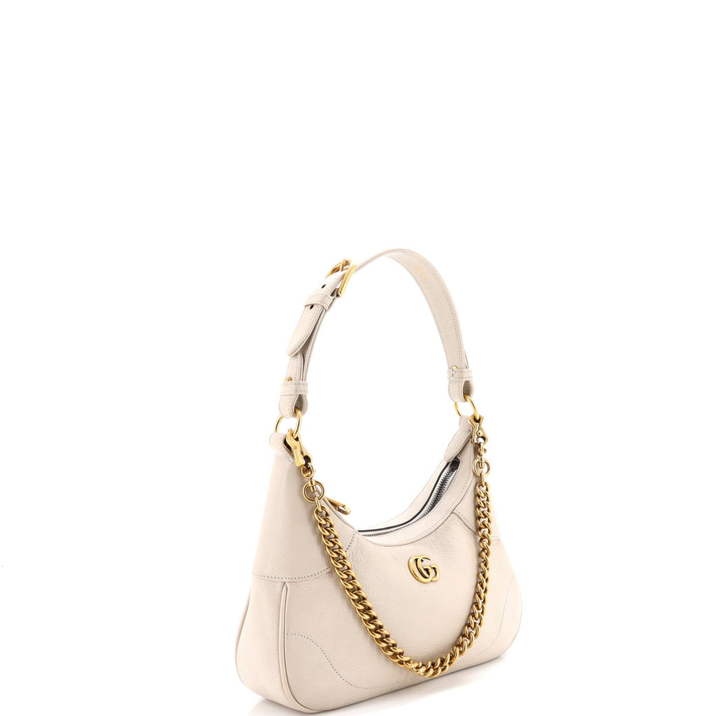 Aphrodite Zip Shoulder Bag Leather Small