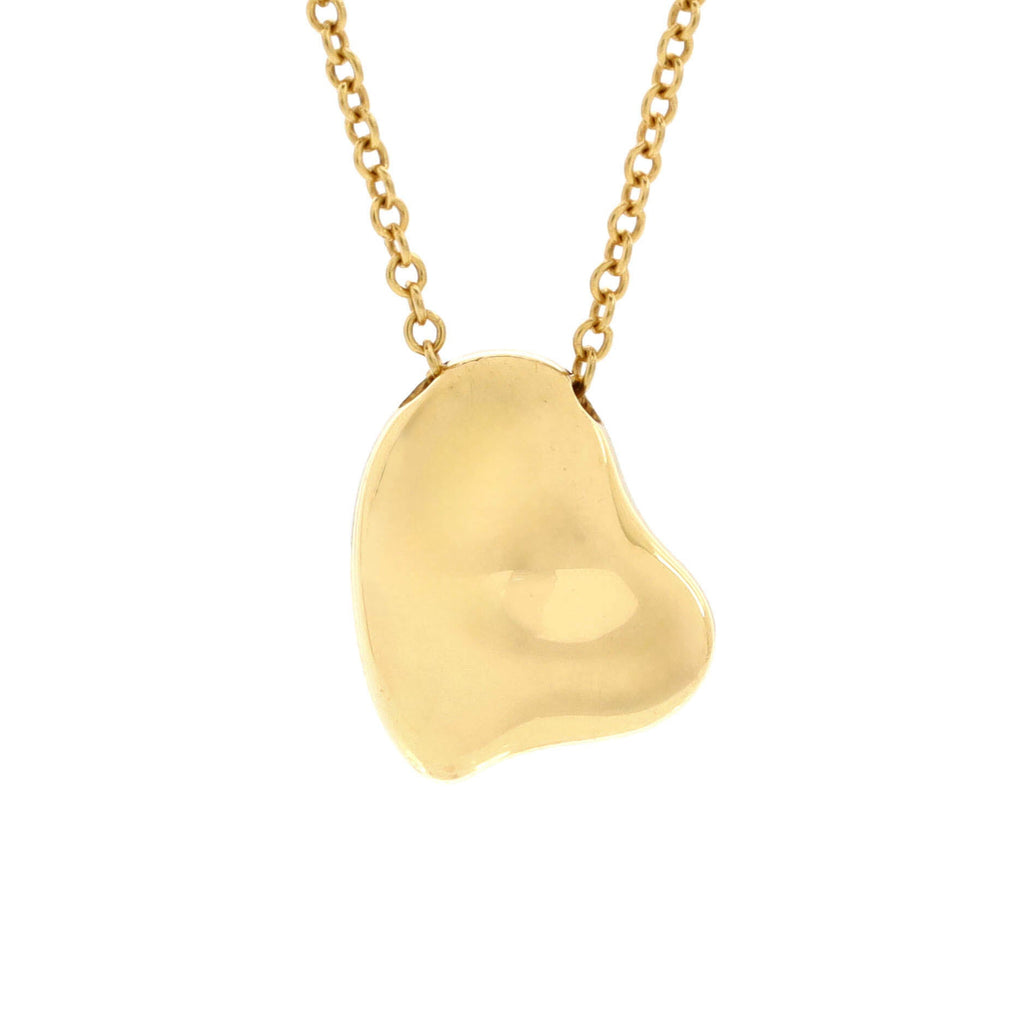 Elsa Peretti Full Heart Necklace 18K Yellow Gold