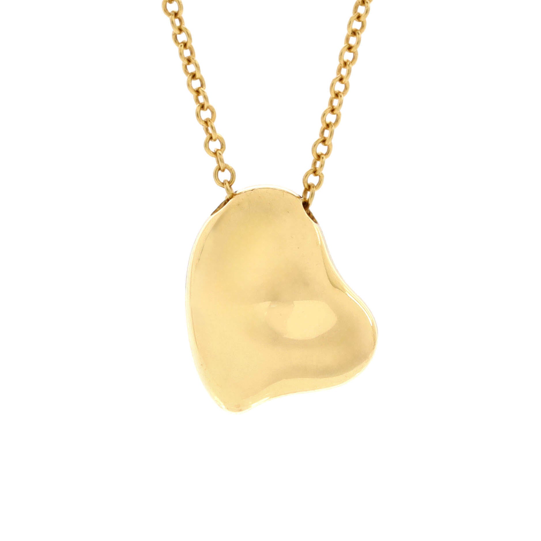 Elsa Peretti Full Heart Necklace 18K Yellow Gold