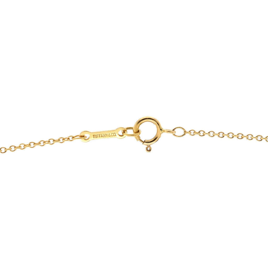 Elsa Peretti Bean Pendant Necklace 18K Yellow Gold 11mm