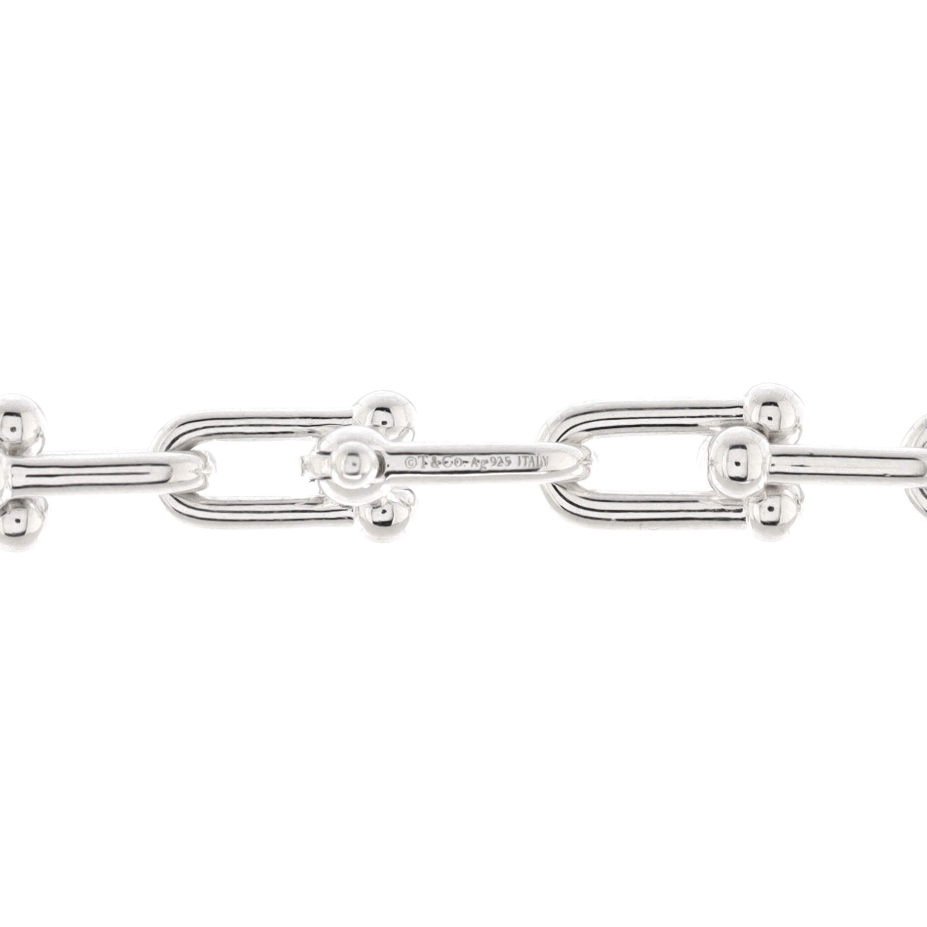 HardWear Graduated Link Necklace Sterling Silver