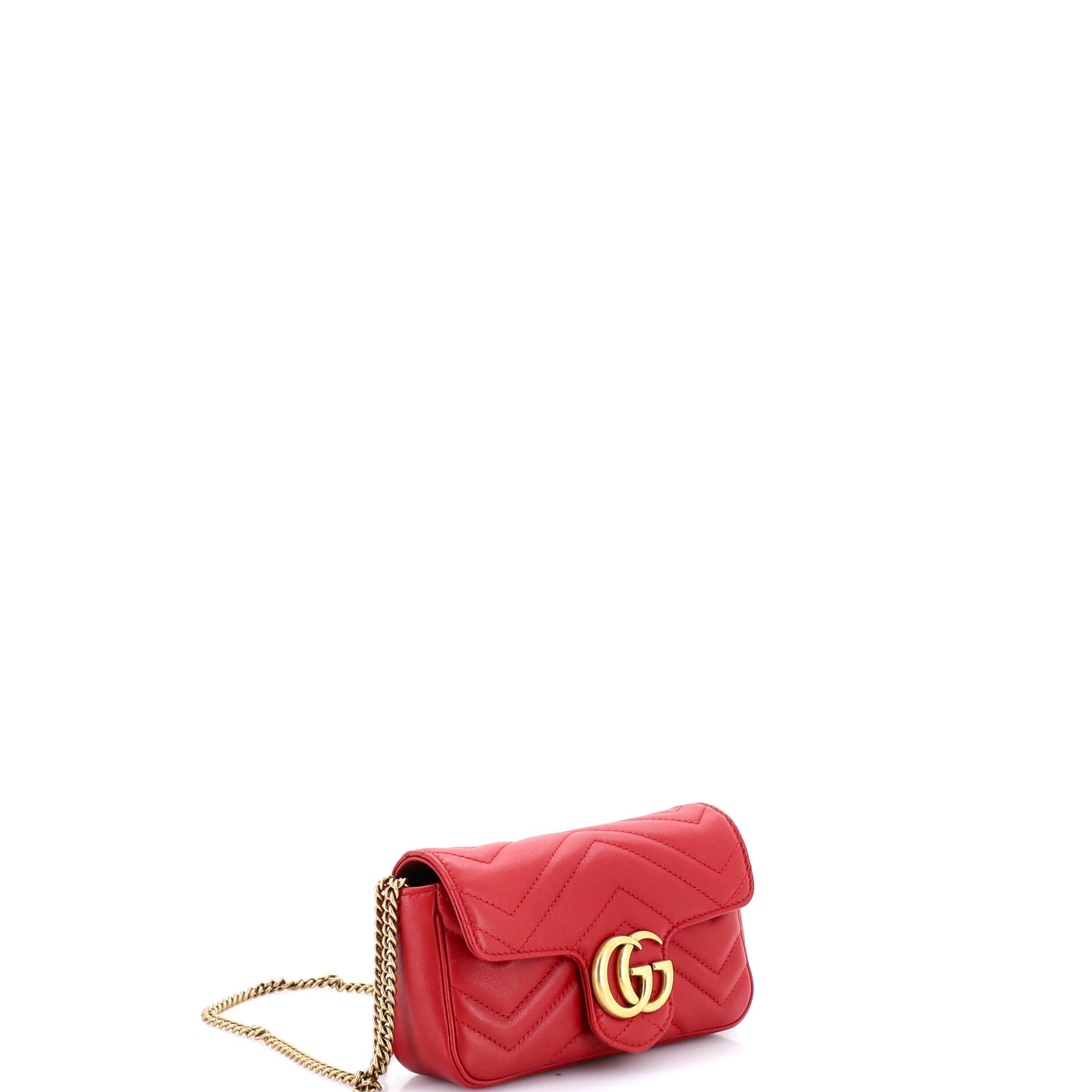 GG Marmont Flap Bag Matelasse Leather Super Mini