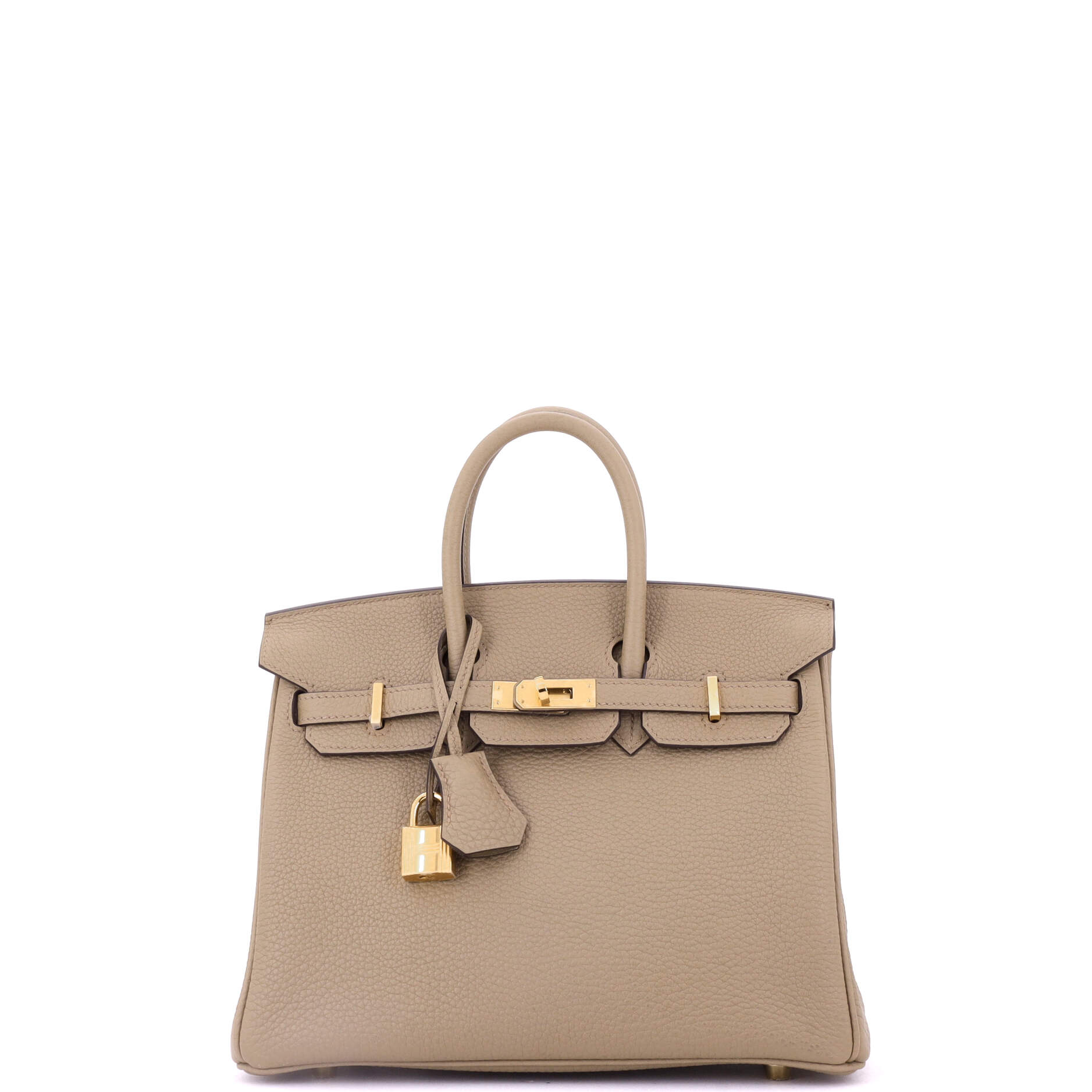 Birkin Handbag Beige Marfa Togo with Gold Hardware 25