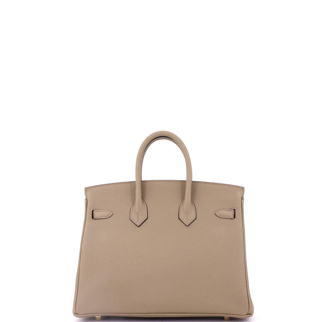 Birkin Handbag Beige Marfa Togo with Gold Hardware 25
