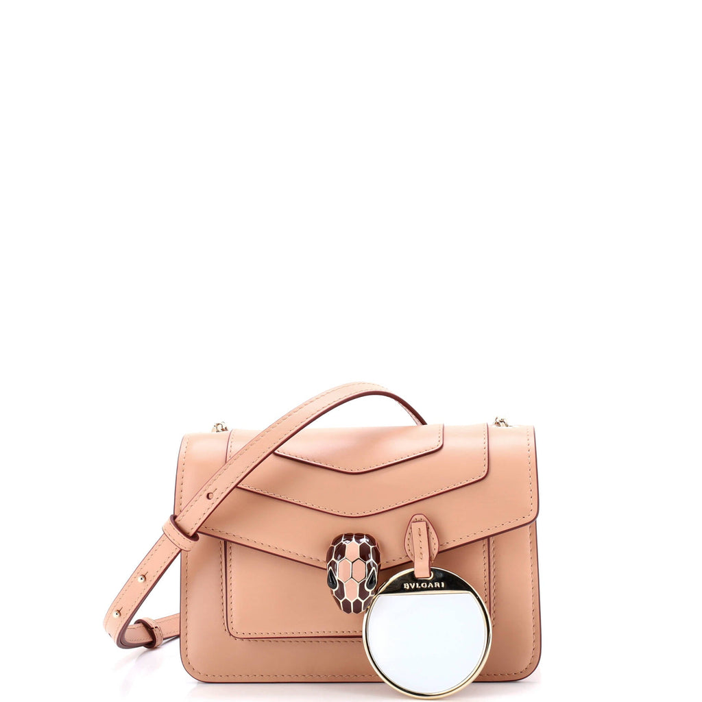Serpenti Crossbody Bag Leather Small