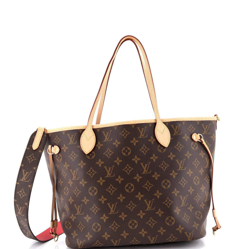 Neverfull Bandouliere Inside Out Monogram Canvas and Textile MM