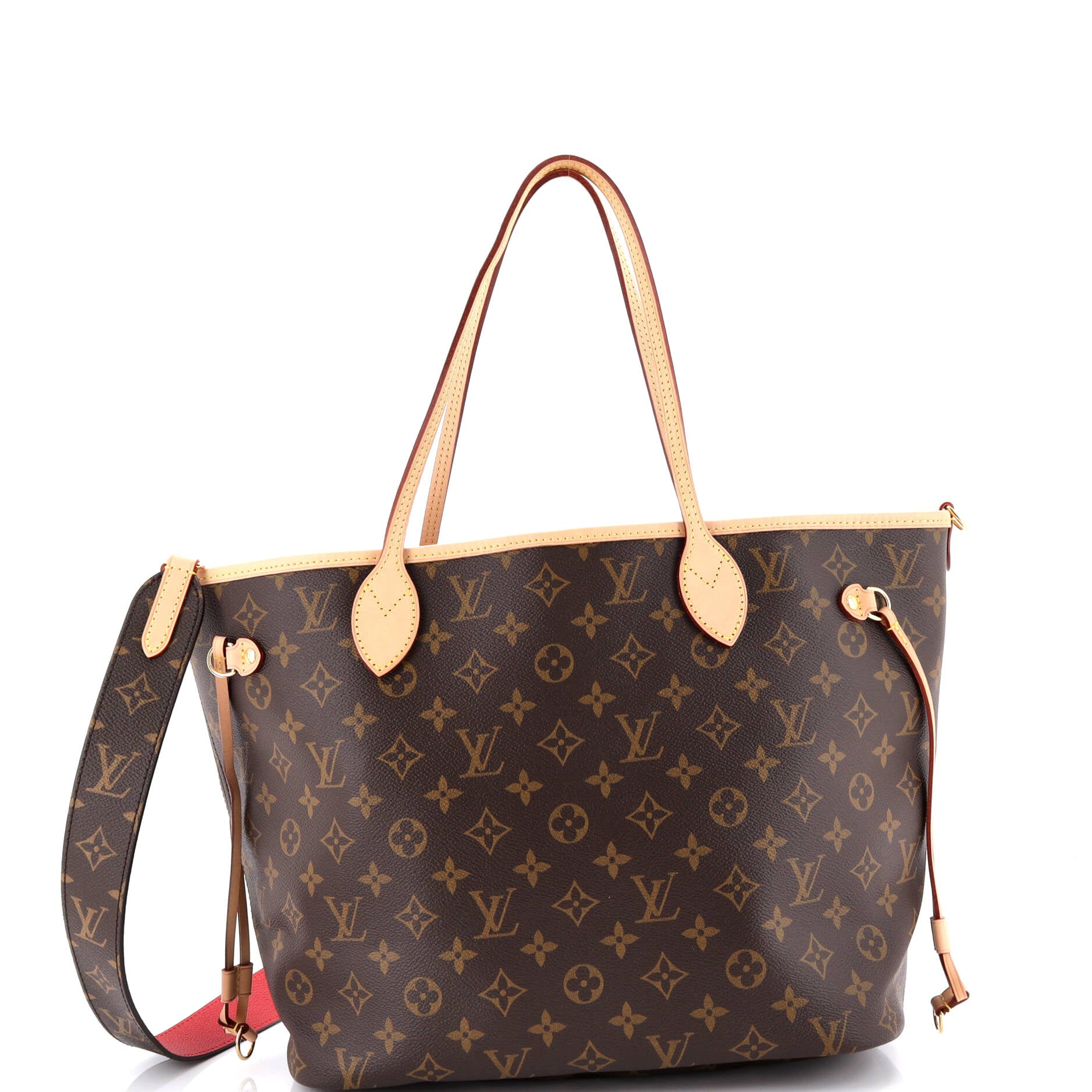 Neverfull Bandouliere Inside Out Monogram Canvas and Textile MM