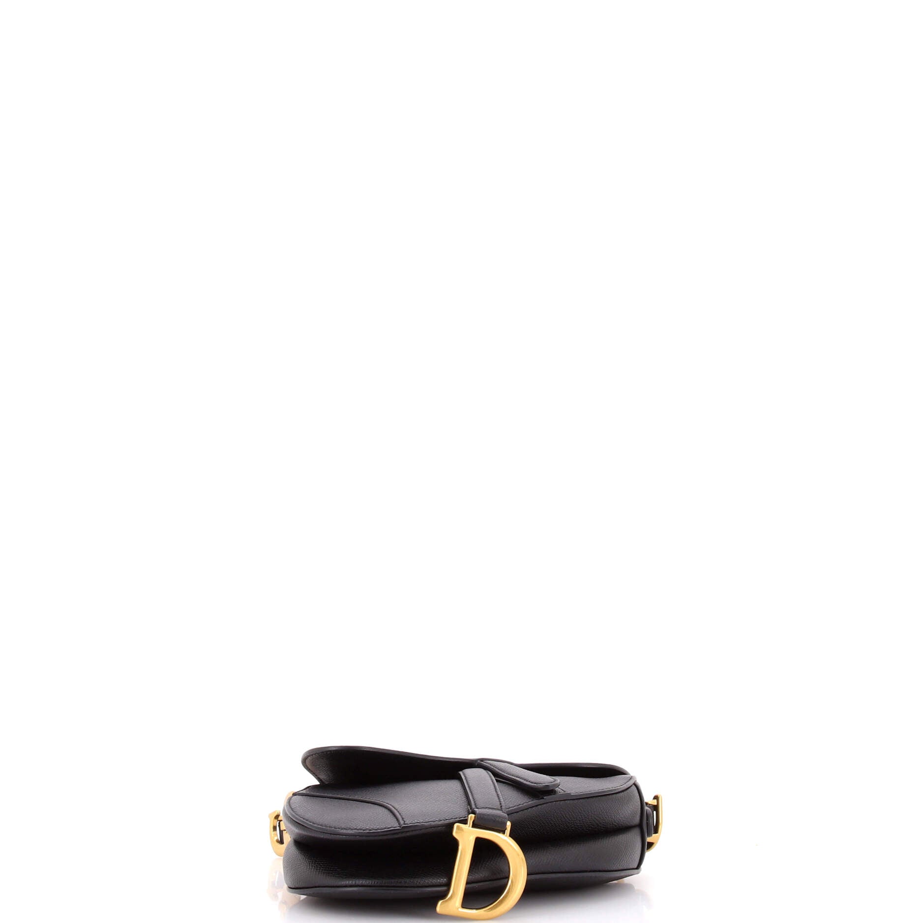 Saddle Handbag Leather Mini