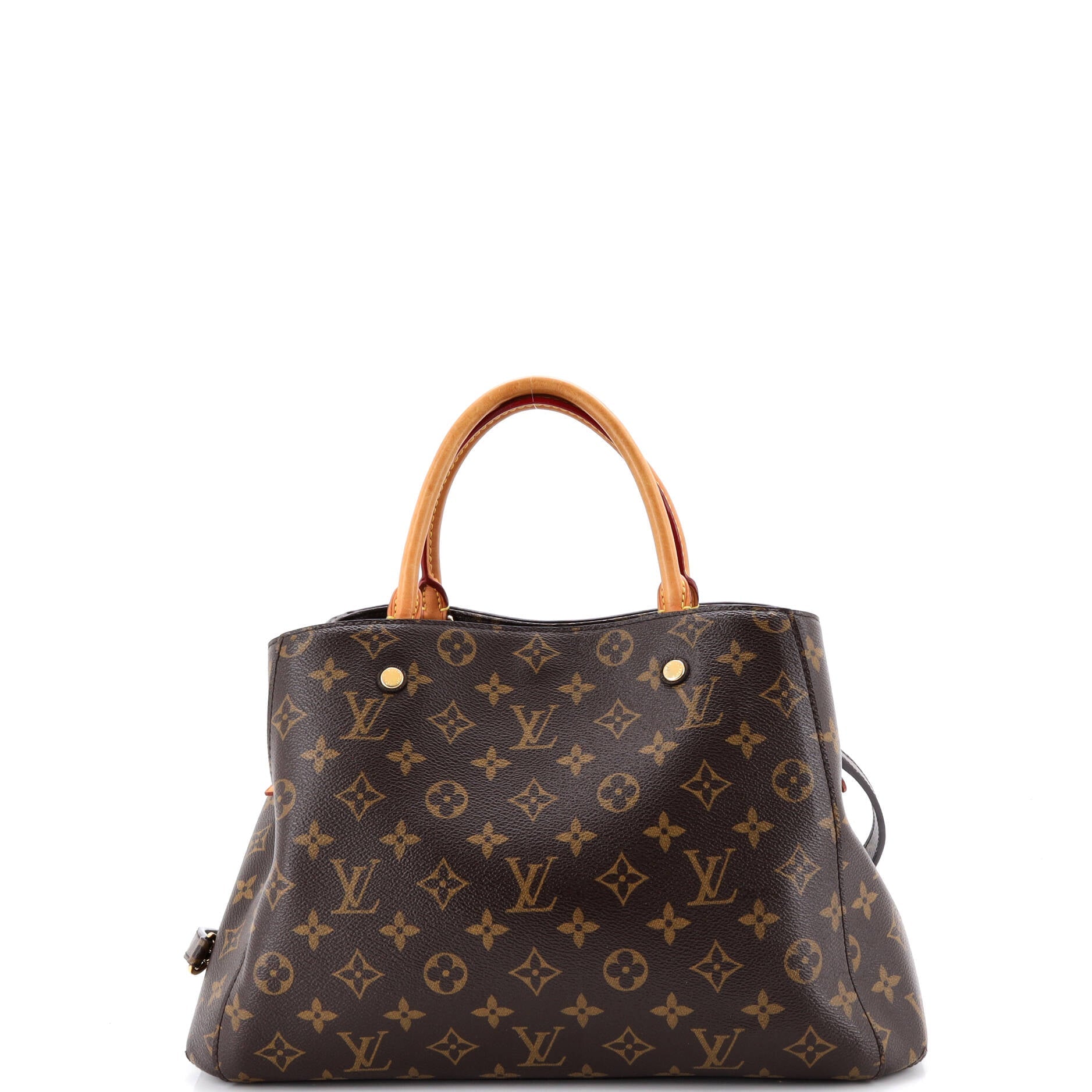 Montaigne Handbag Monogram Canvas MM