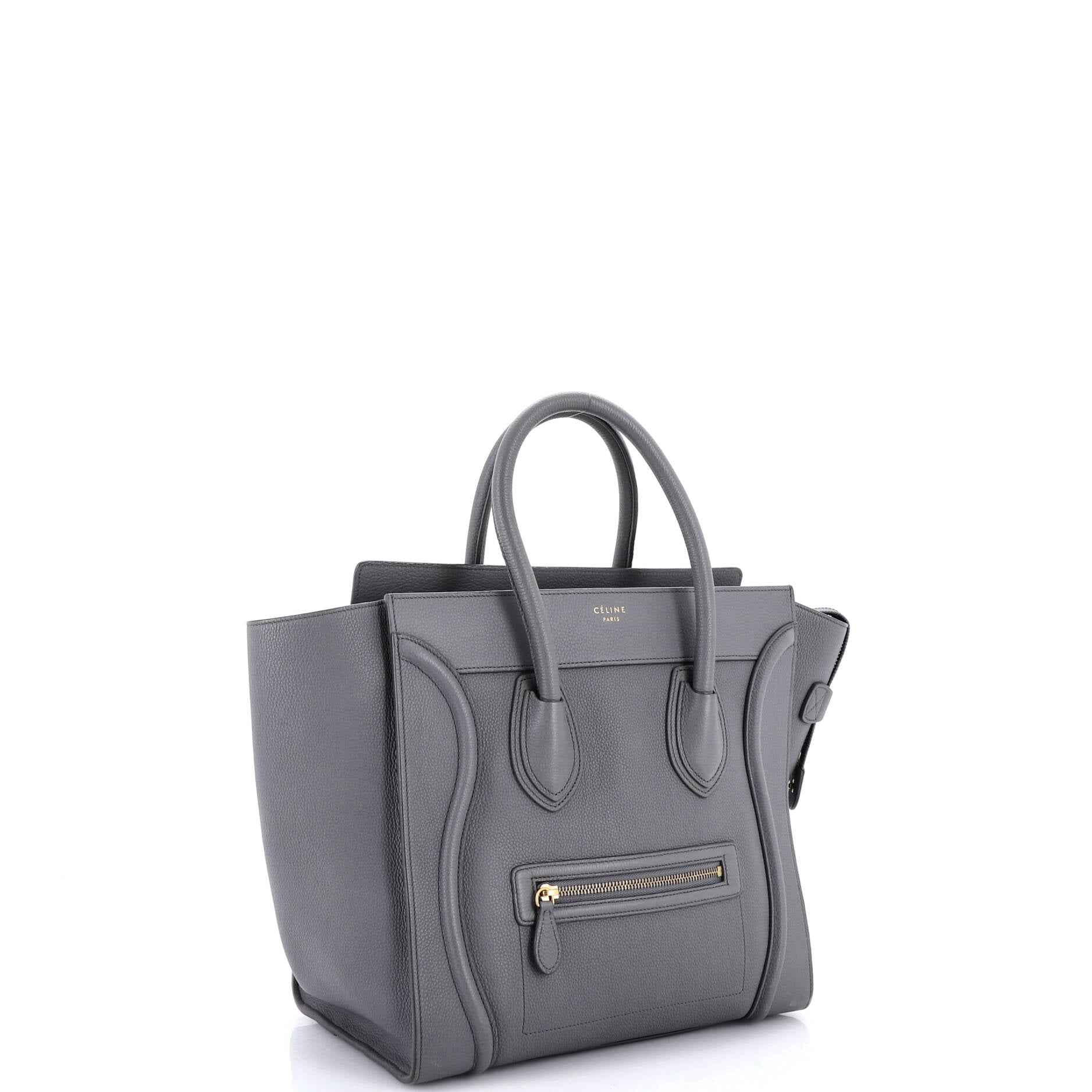 Luggage Bag Grainy Leather Mini