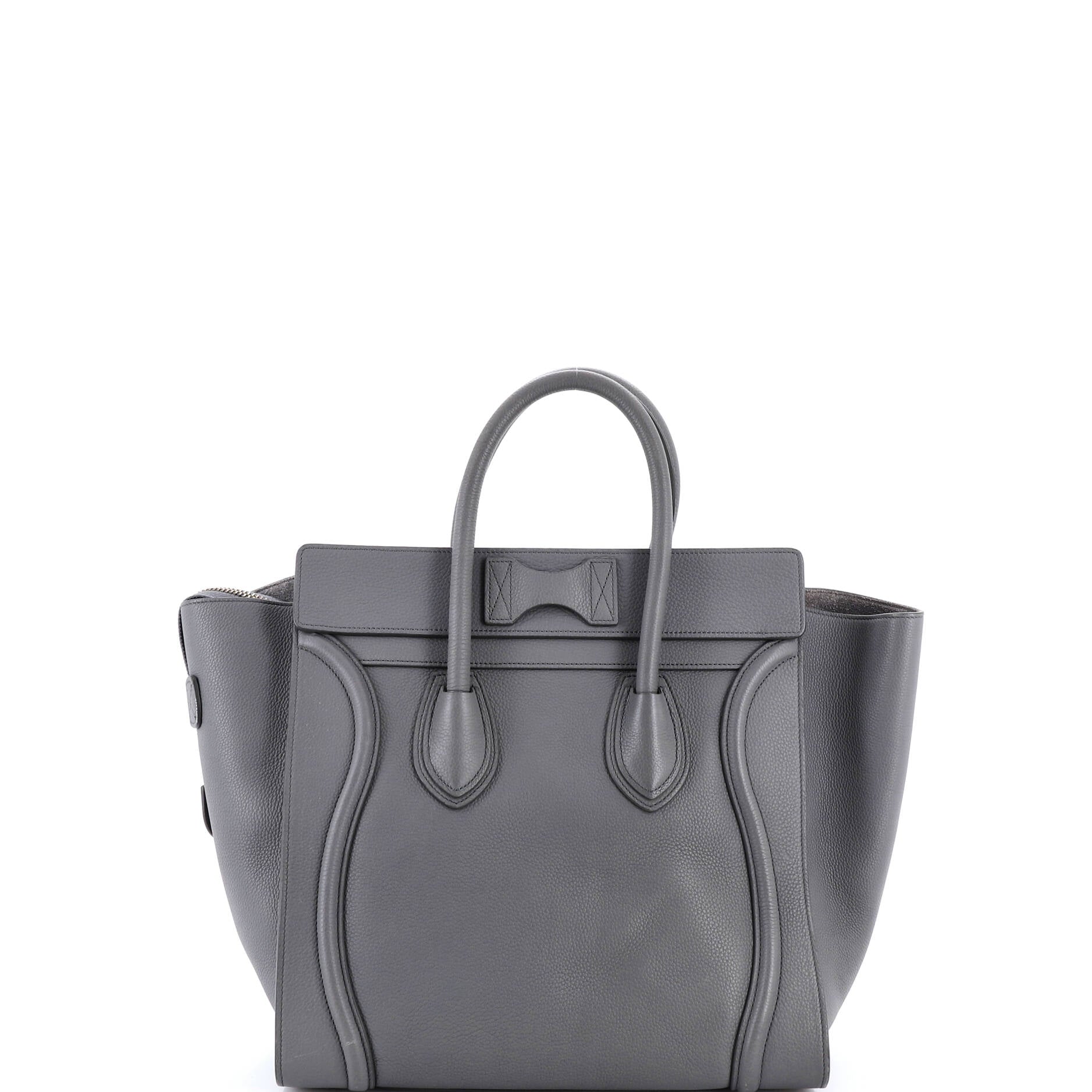 Luggage Bag Grainy Leather Mini