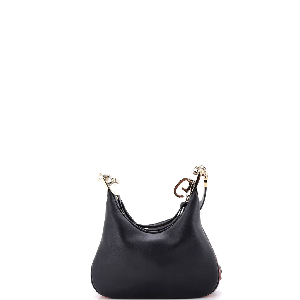 Attache Shoulder Bag Leather Small