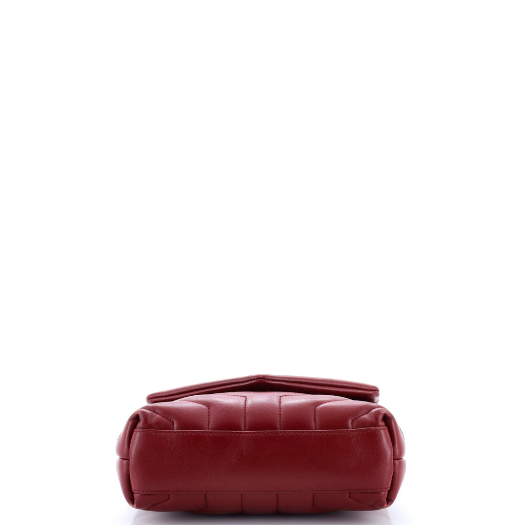 Loulou Shoulder Bag Matelasse Chevron Leather Toy