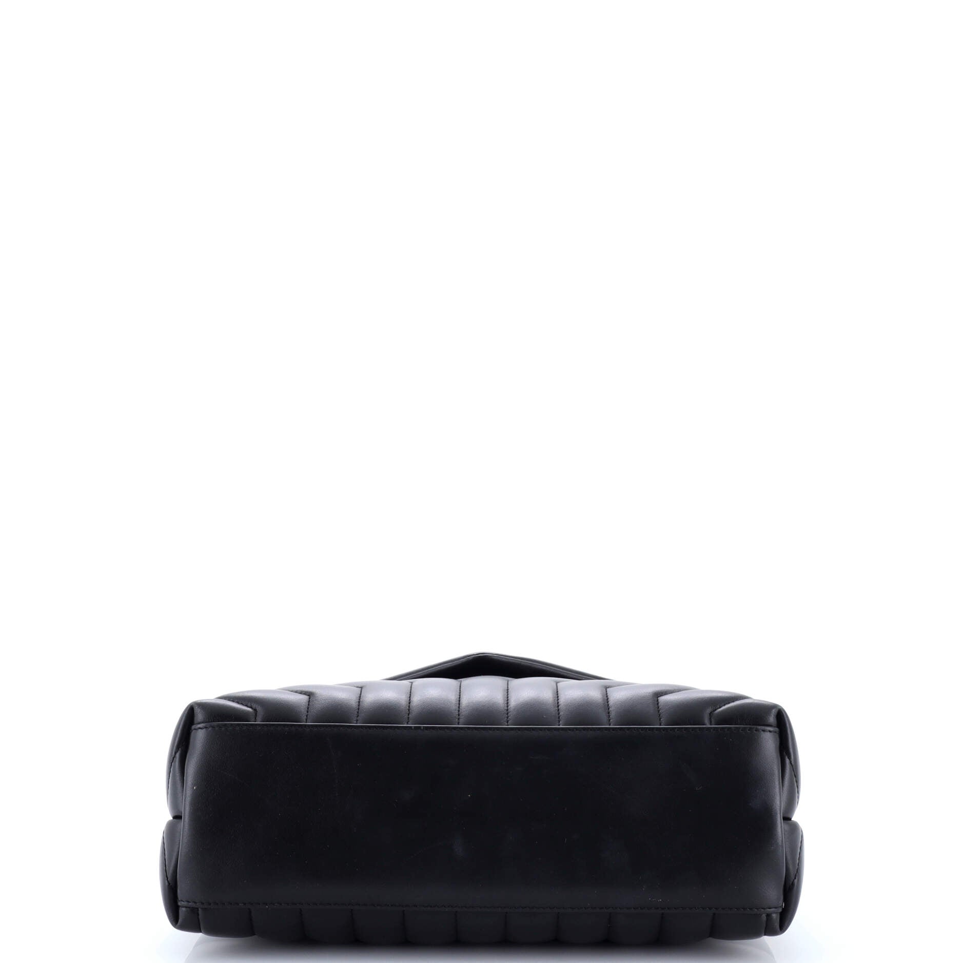 Loulou Shoulder Bag Matelasse Chevron Leather Medium