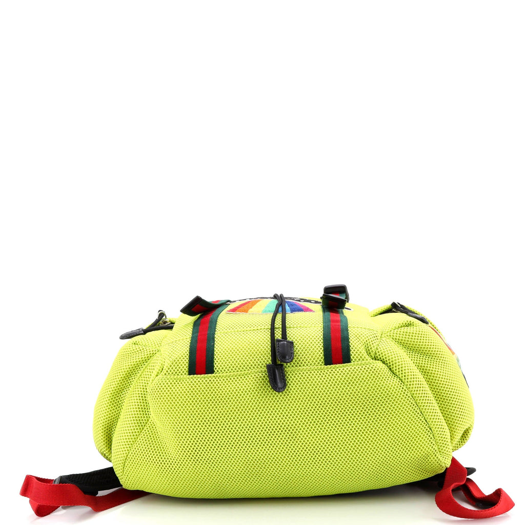 Hollywood Backpack Embroidered Mesh Large