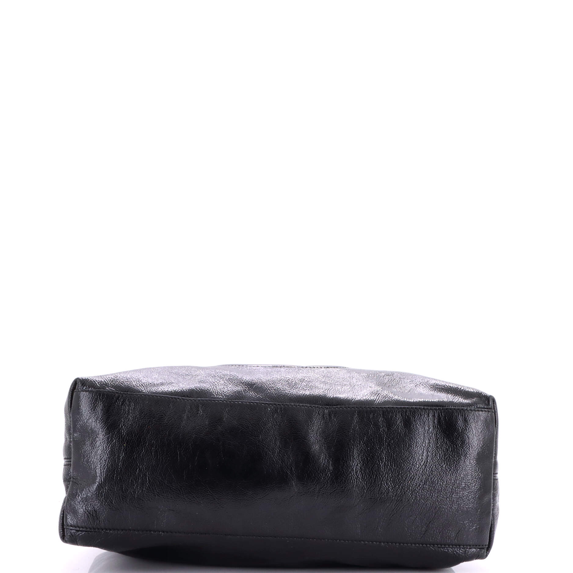 Soho Chain Strap Shoulder Bag Patent Medium