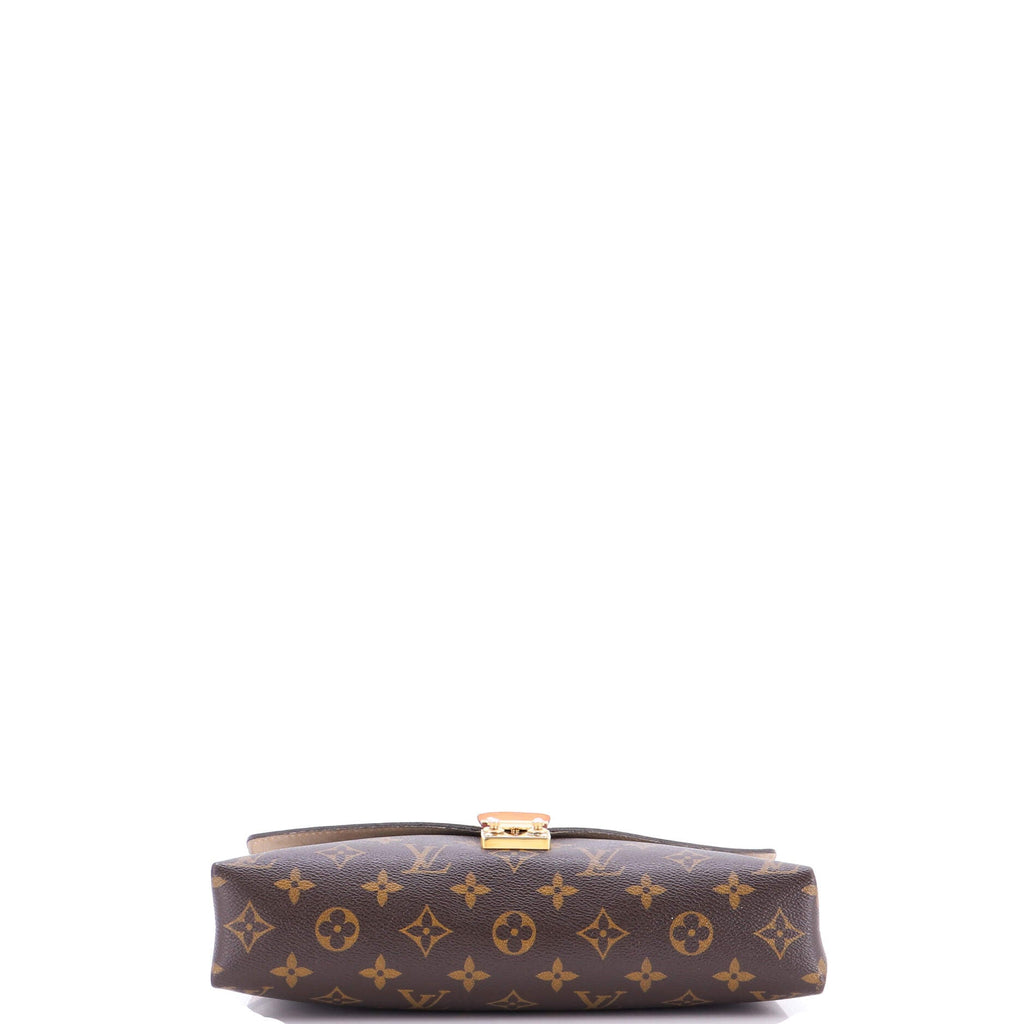 Pallas Chain Shoulder Bag Monogram Canvas and Calfskin