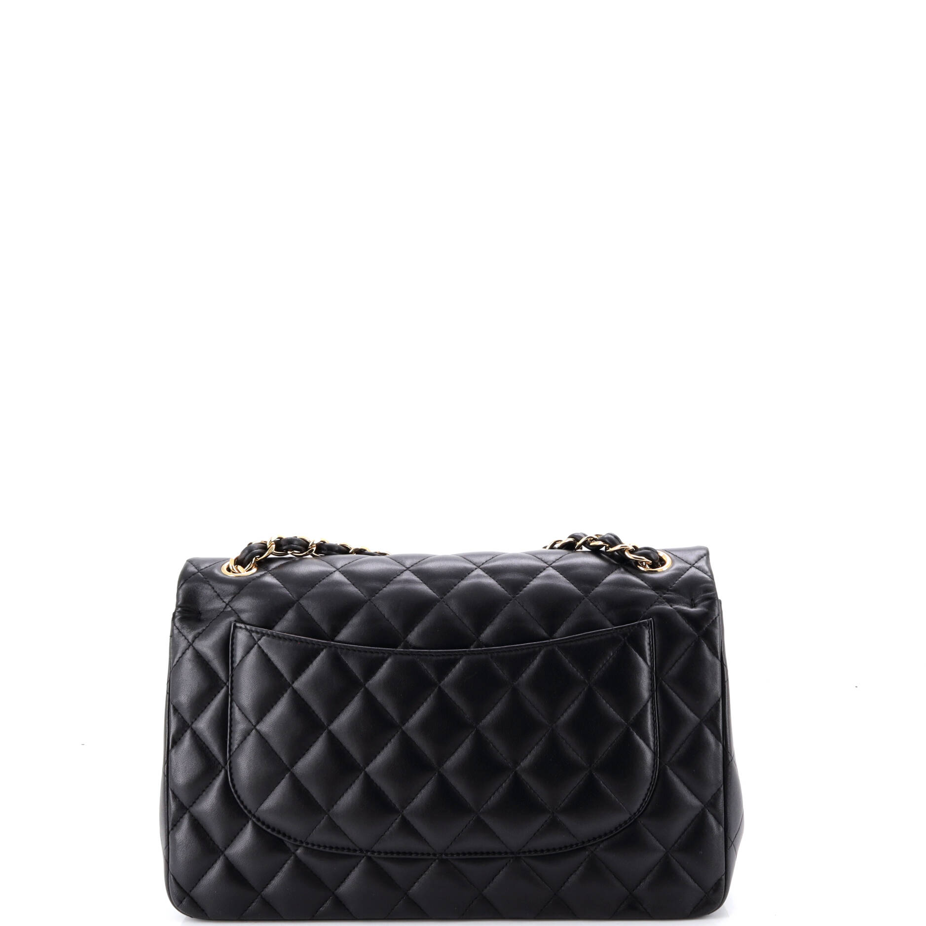 Classic Double Flap Bag Quilted Lambskin Jumbo