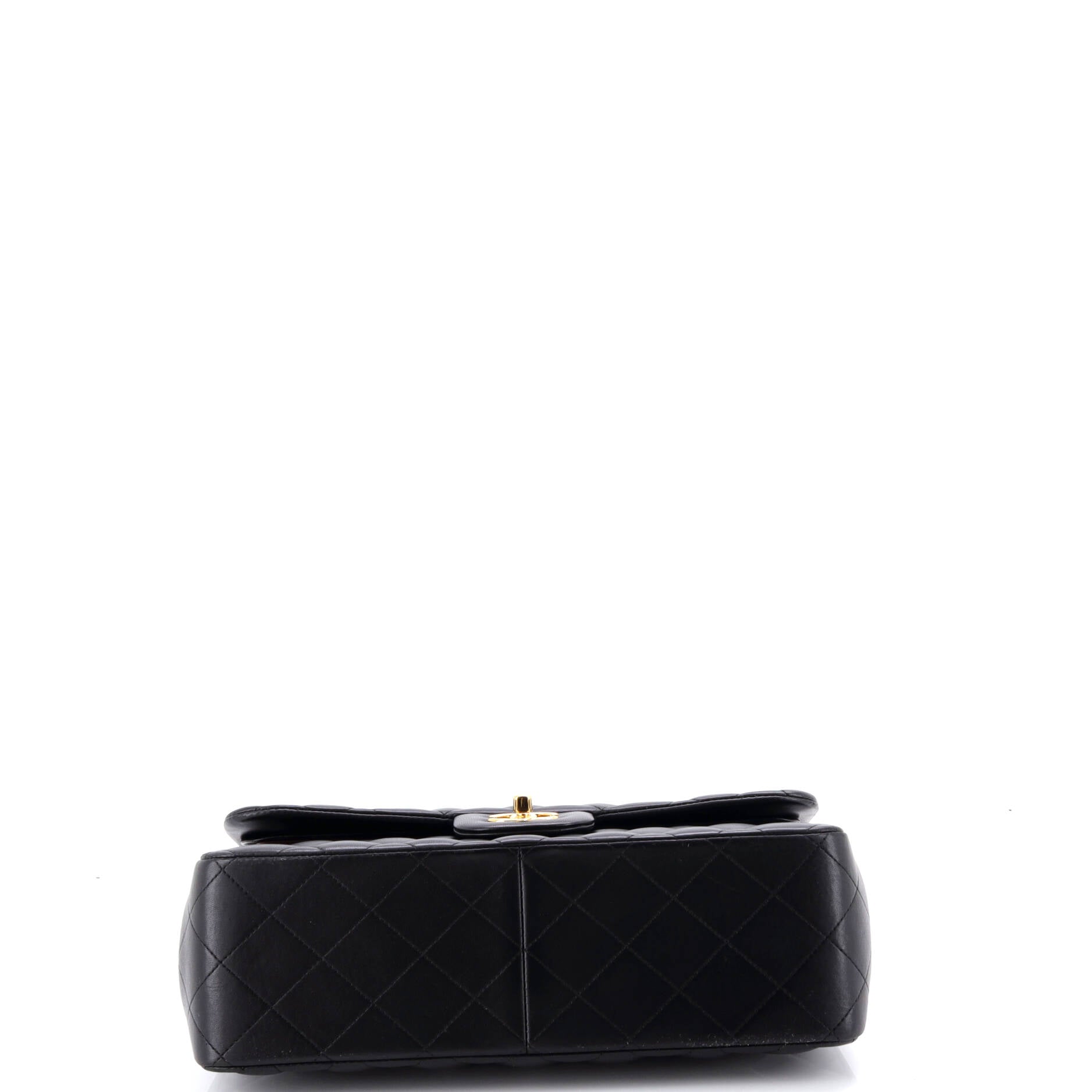 Classic Double Flap Bag Quilted Lambskin Jumbo