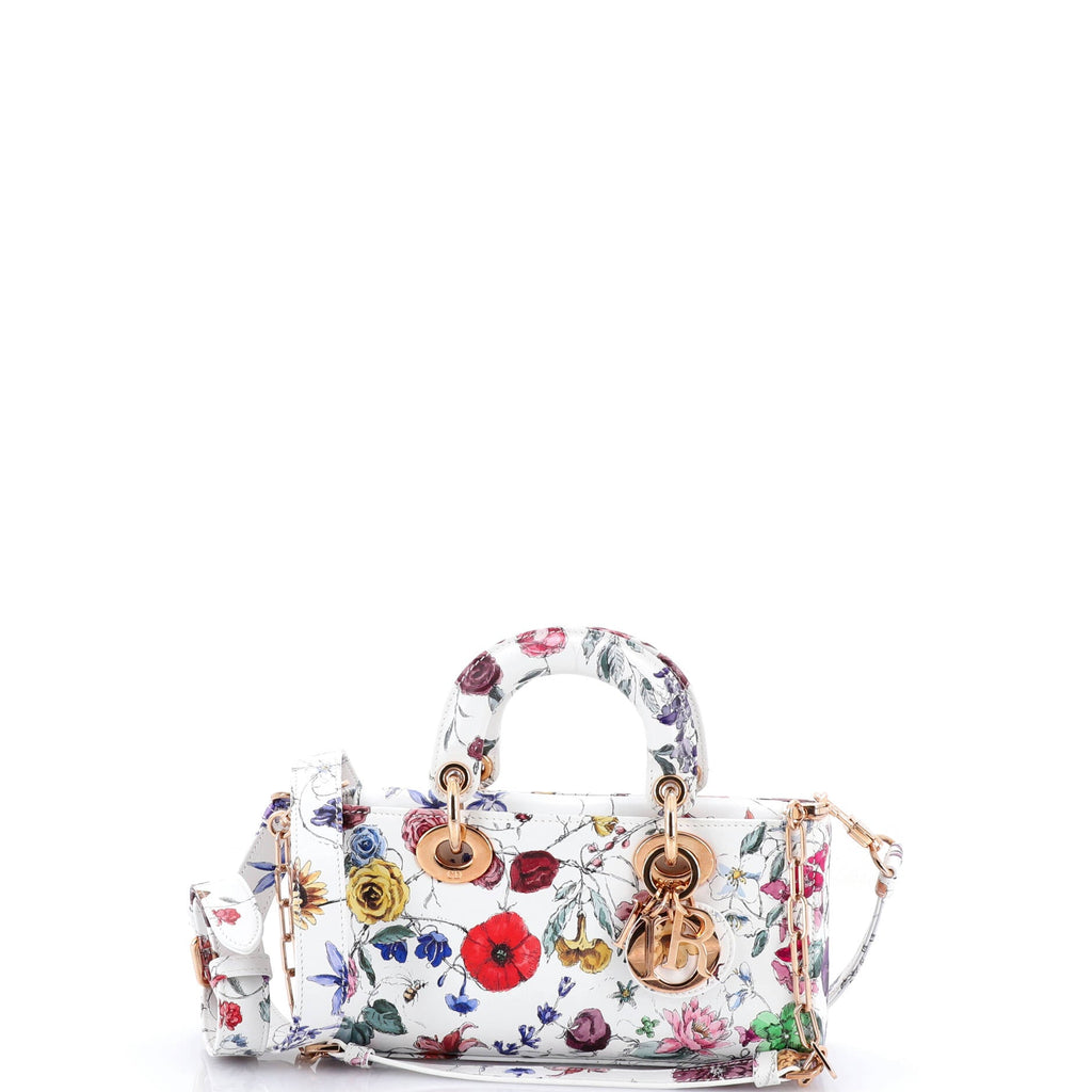Lady D-Joy Bag Printed Leather Small