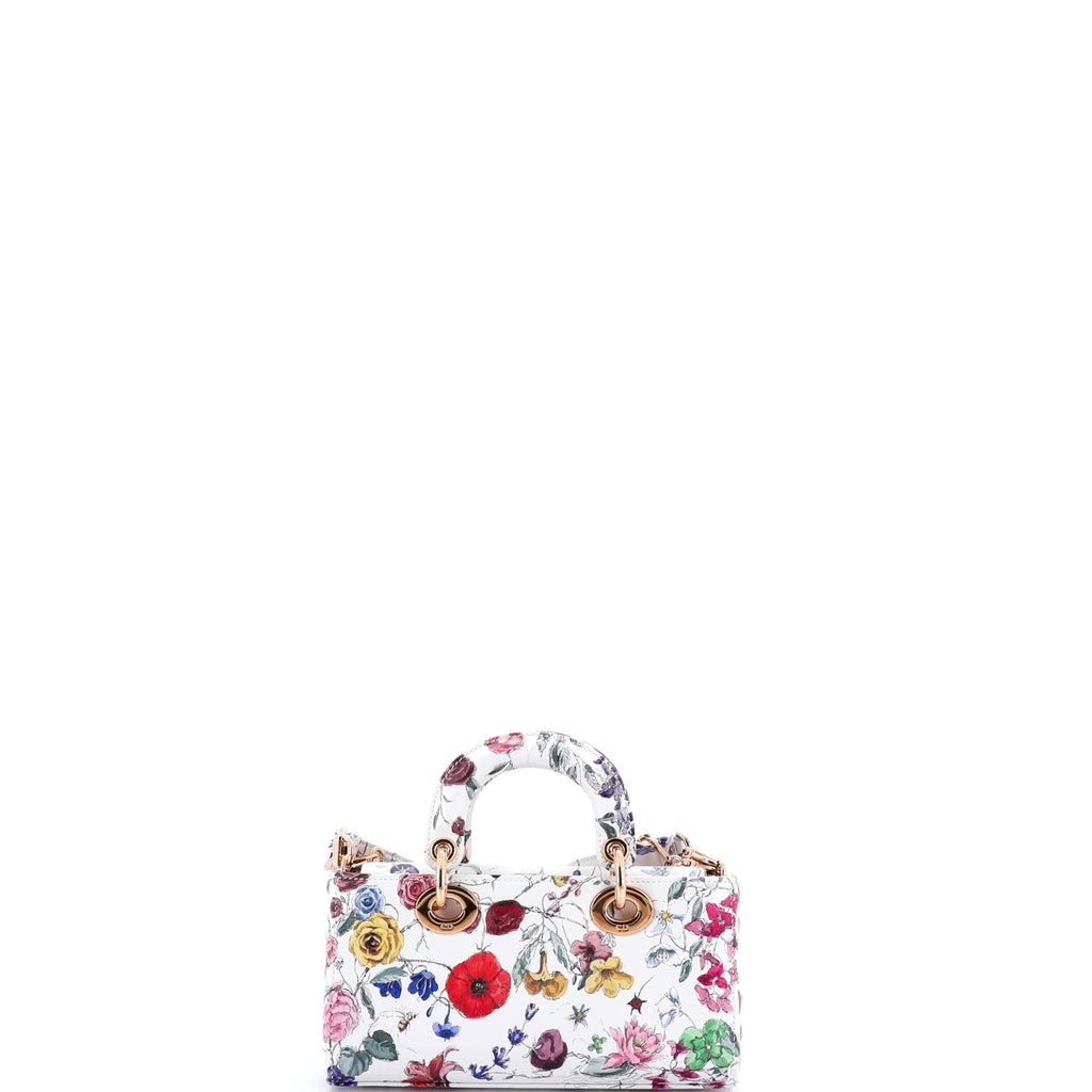 Lady D-Joy Bag Printed Leather Small