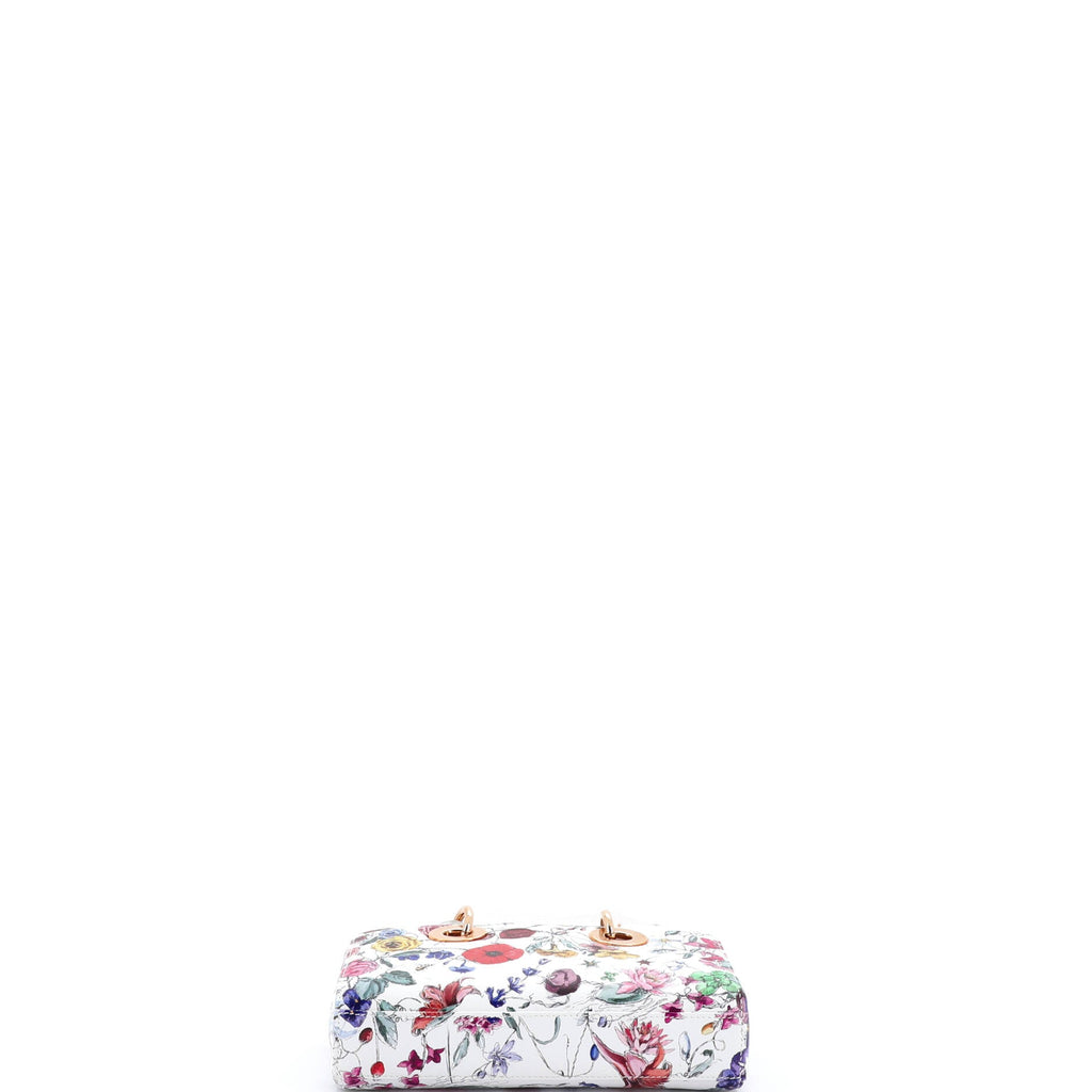 Lady D-Joy Bag Printed Leather Small
