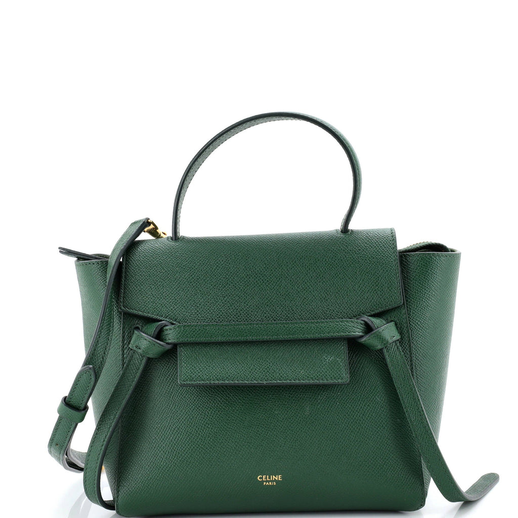 Belt Bag Textured Leather Nano
