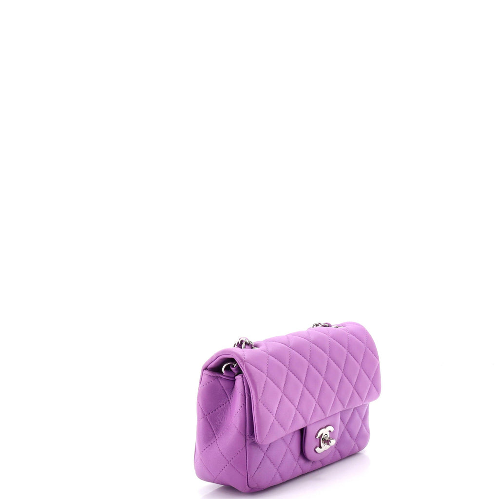 Classic Single Flap Bag Quilted Lambskin Mini