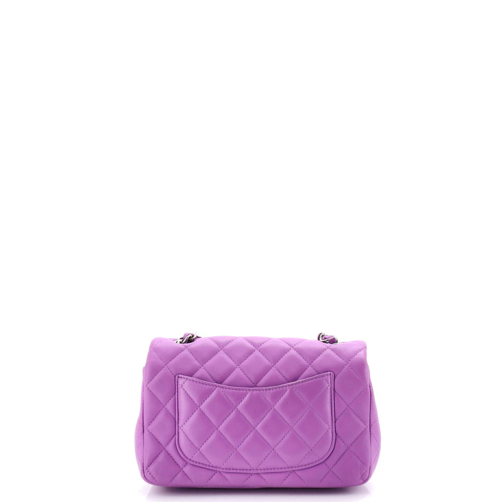 Classic Single Flap Bag Quilted Lambskin Mini