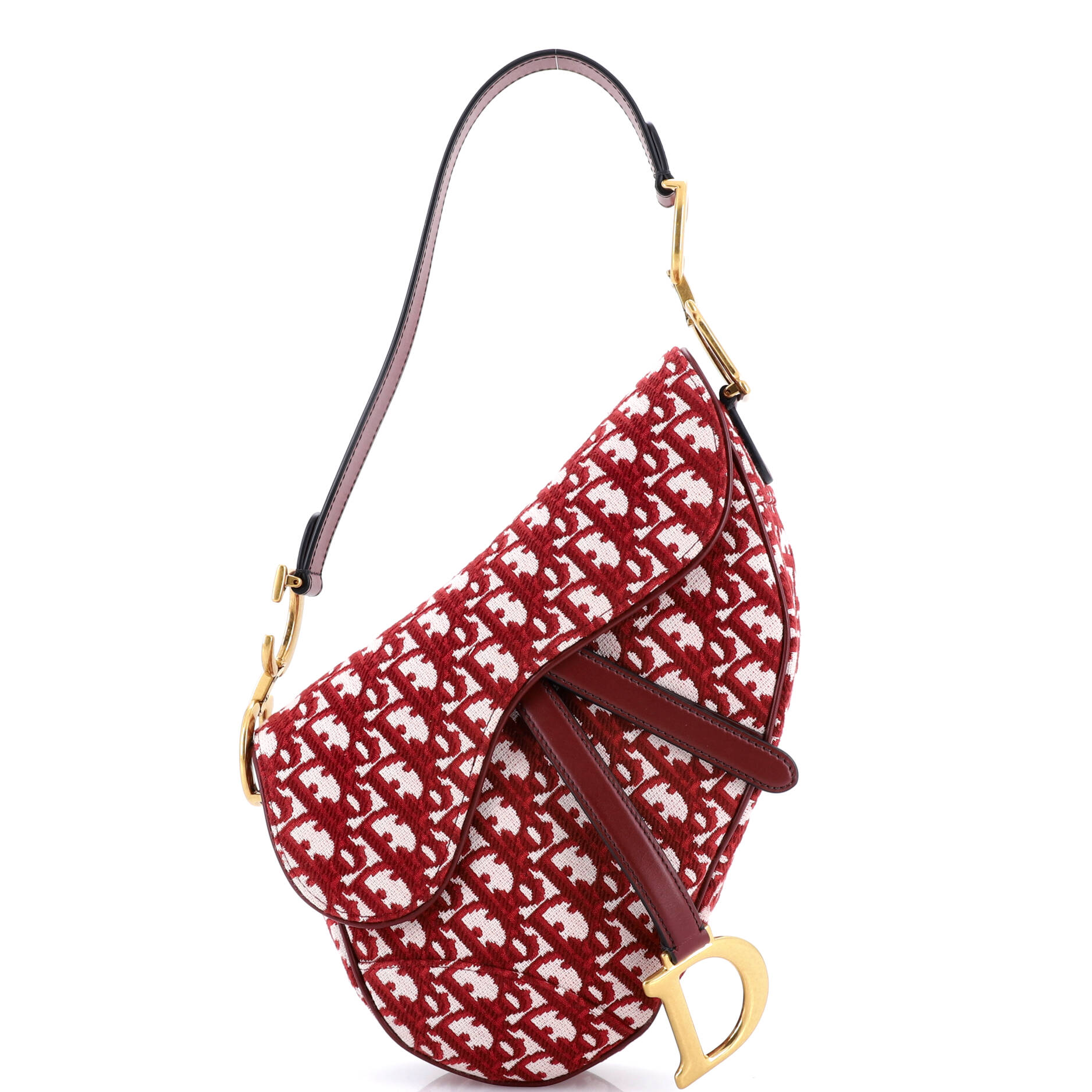 Saddle Handbag Oblique Canvas Medium