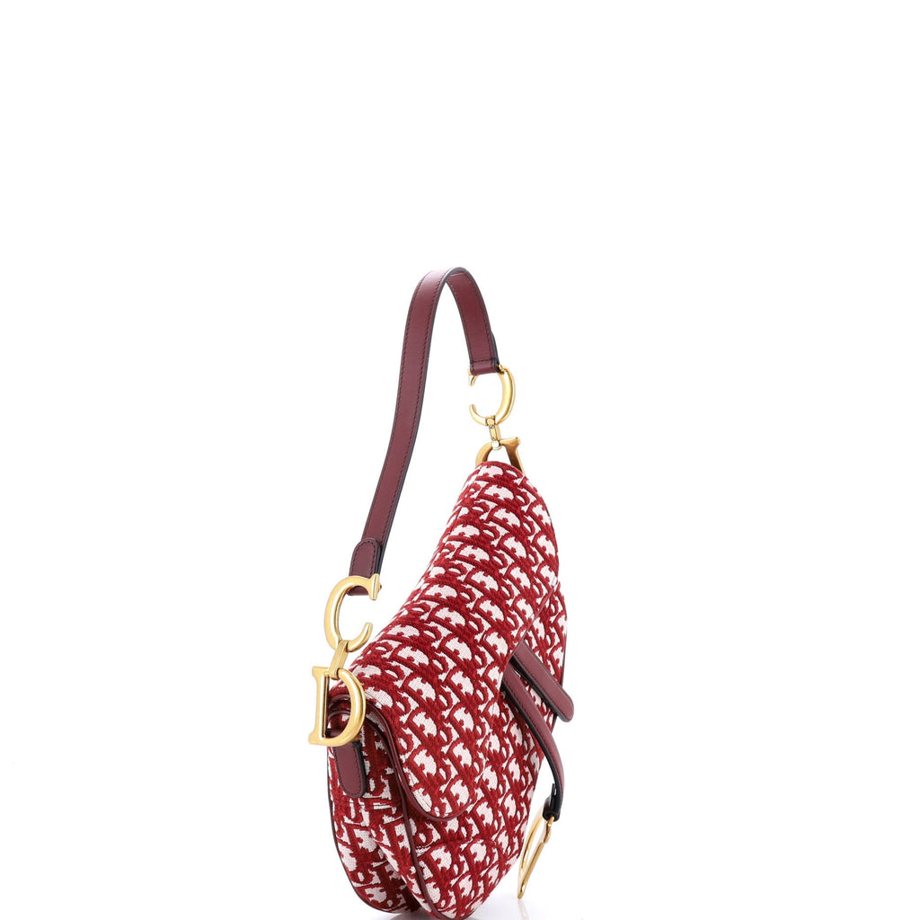 Saddle Handbag Oblique Canvas Medium