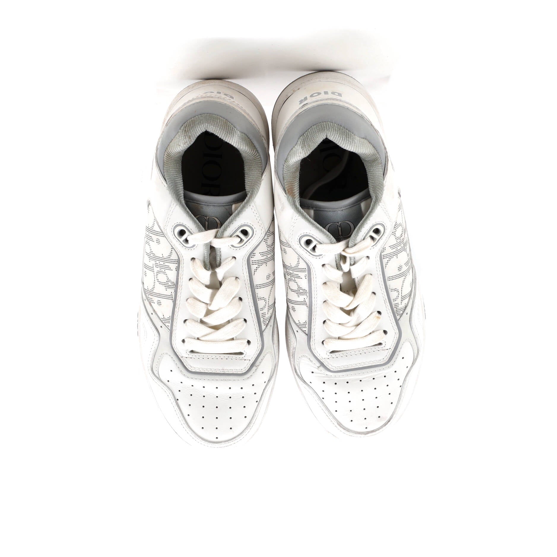 Men's B27 Low-Top Sneakers Leather with Oblique Galaxy Leather