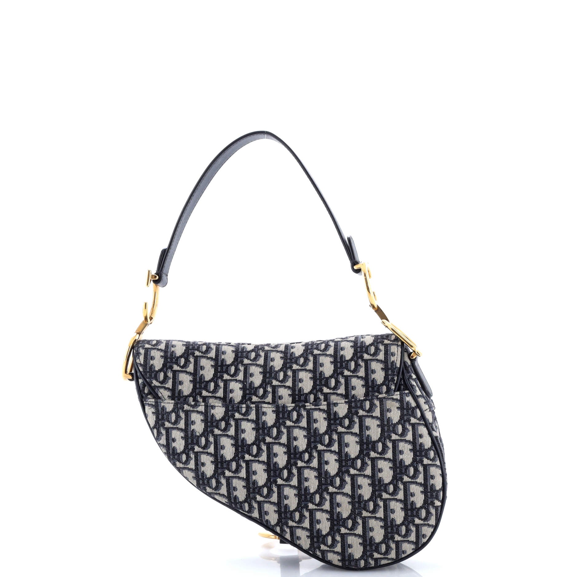 Saddle Handbag Oblique Canvas Medium
