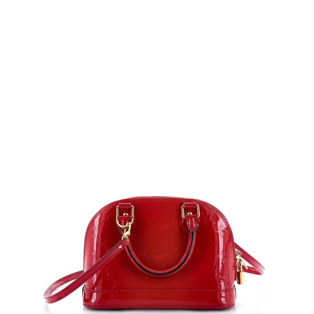 Alma Handbag Monogram Vernis BB